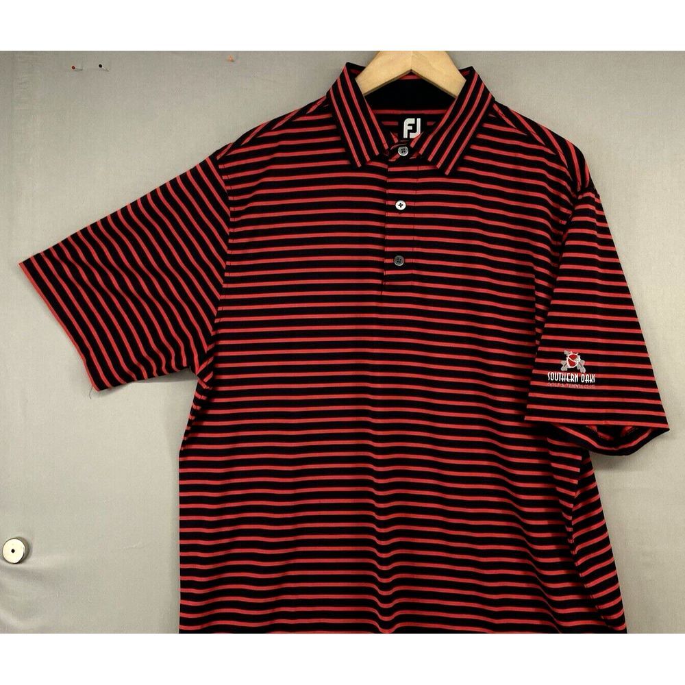 Southern Oaks Golf Tennis FootJoy Golf Polo Mens LARGE‎ ProDry Performance Lisle